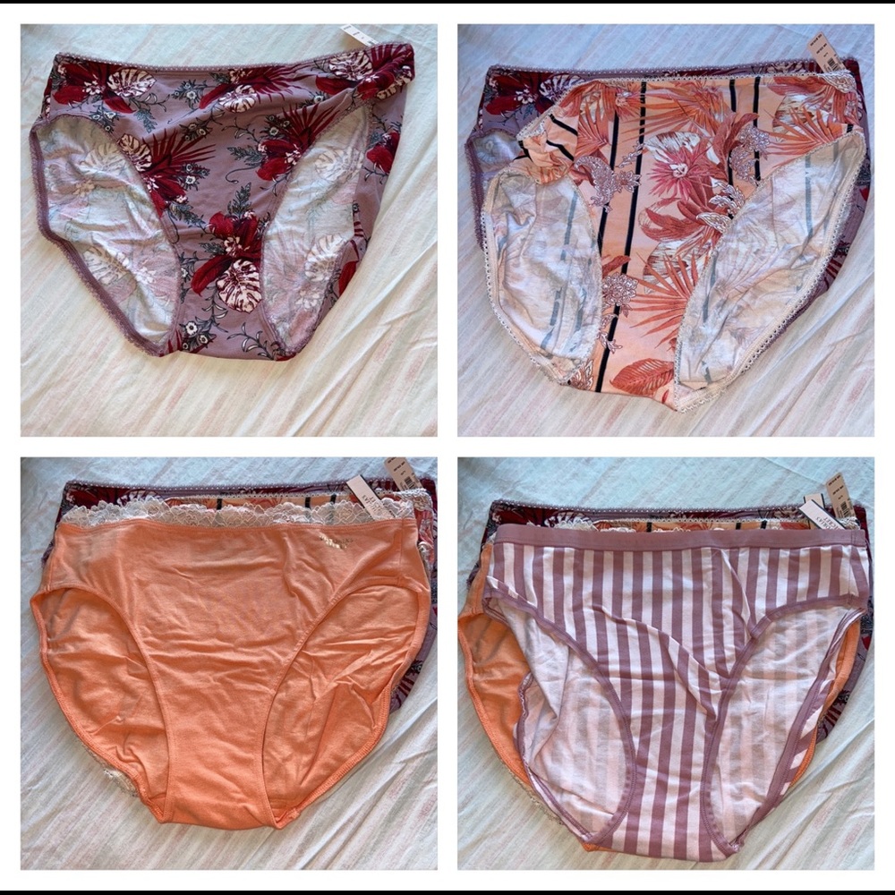 Victoria’s Secret High Leg Brief Sze L (7 panties)